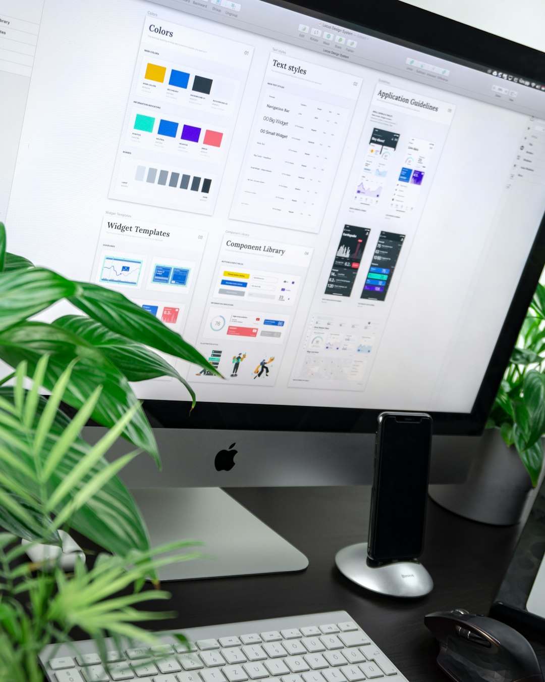 User interface design